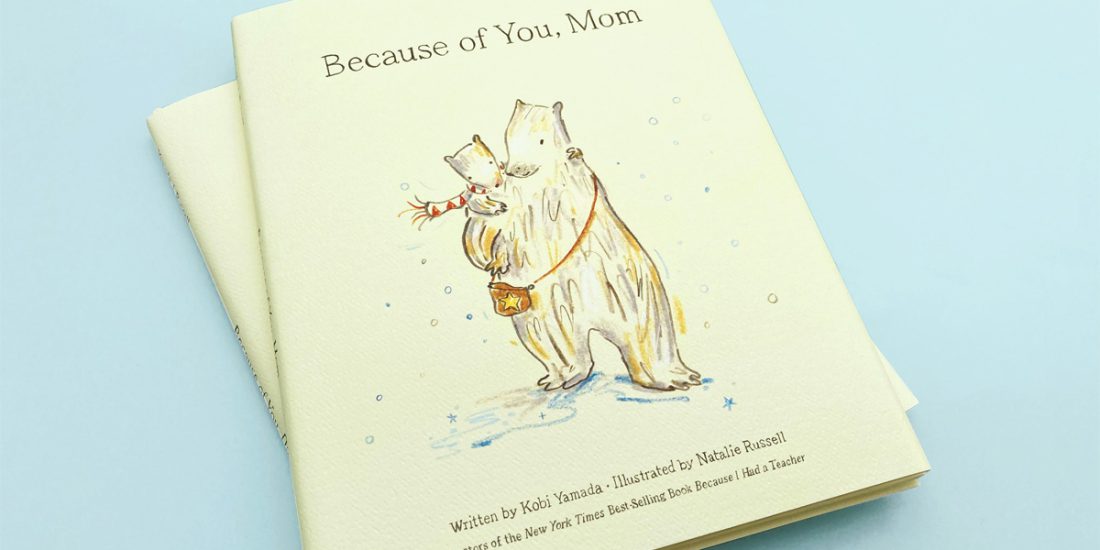 Because of you, Mom. Natalie Russell
