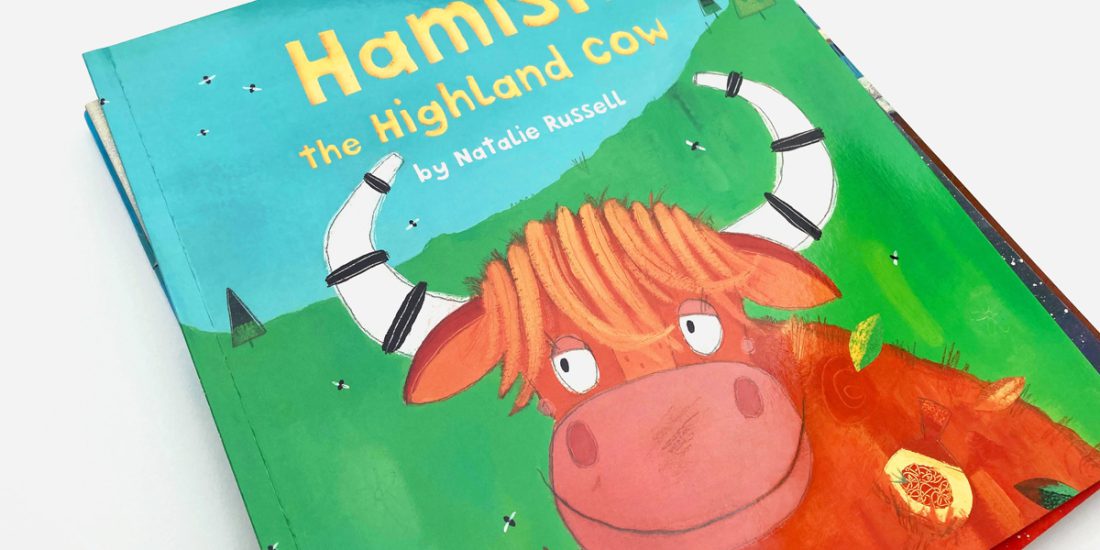 Hamish the highland Cow. Natalie Russell.